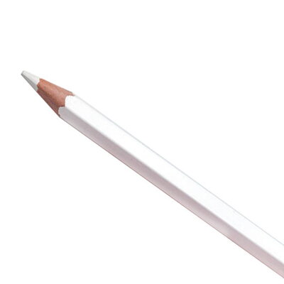 Tužka DESIGN MASTER - bílá, tuha silná 6 mm