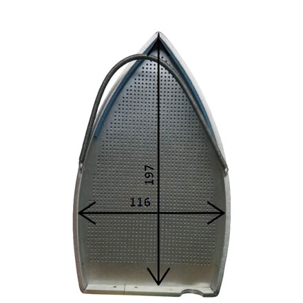 Teflonový návlek pro žehličky VEIT-PRIMAT2119 - bílý