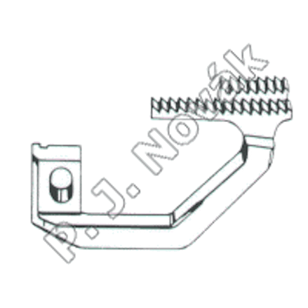 Feed dog DCR601-905,E22-E256,ETS32-ETS52,EX/EXT3200,5200,L32,L52,R53,R57,S22-S52,LX5200,M600,M700.