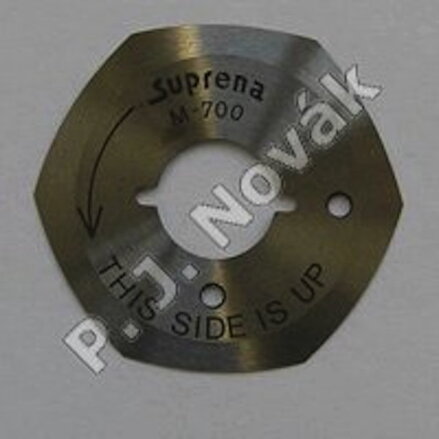 Round knife SUPRENA-50 mm, 8-curves