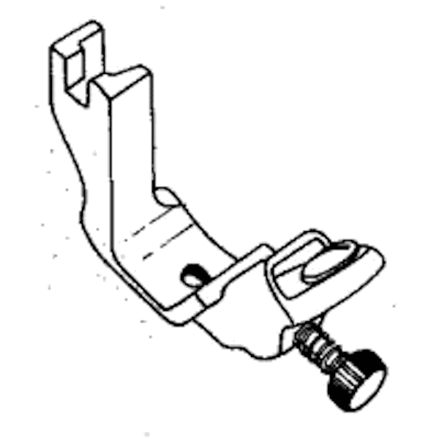 Shirring foot S537 - 3/16" (4,8 mm)