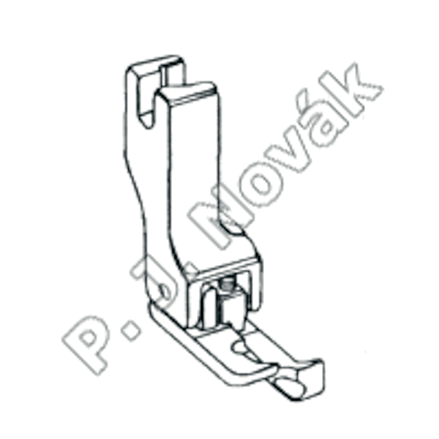 Kompenzační patka pravá, úzká CR1/32"N (0,8 mm)