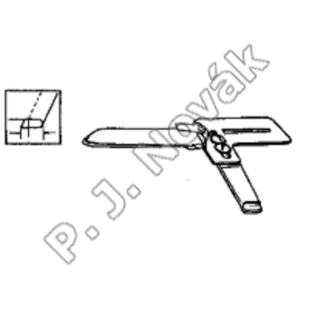 Downturn hemmer A75D-3/8" (9,5 mm)