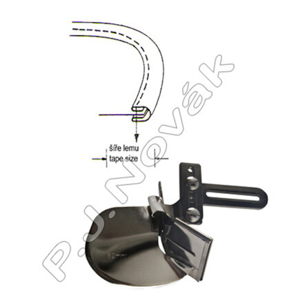 Schrägbandeinfasser mit doppeltem Umbung A1-18/4,5 mm