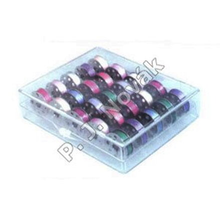 Bobbin box for 25pcs Bobbins.