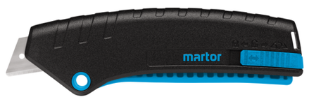 Safety knife with rounded-tip blade SECUNORM MIZAR No. 125002