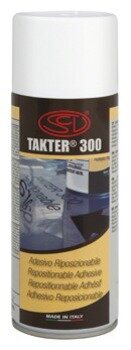 Wieder positionierbares Haftspray Takter 300