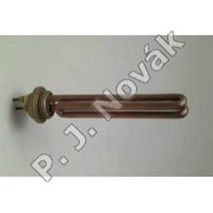 HEATING ELEMENT ON THREADED CAP 1", W. 1200, L=150mm