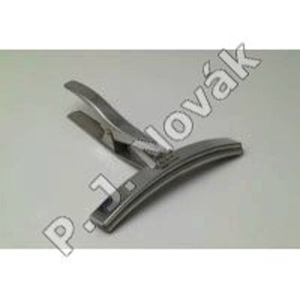 Curved topper steel clamp