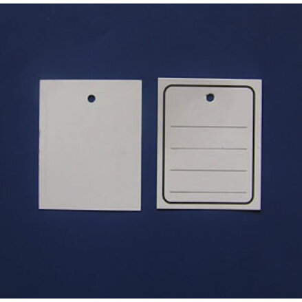 Cardboard labels UNI 40x50 mm, 1000 pc