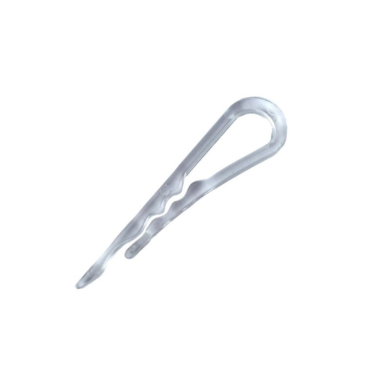 Košilová svorka z plastické hmoty 42 mm, 2000 ks