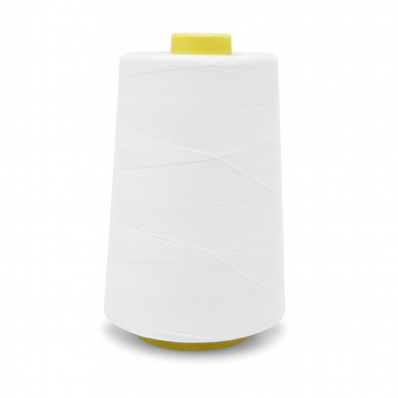 Niť 100%PES120S/bílá/1001/5000m TWIST