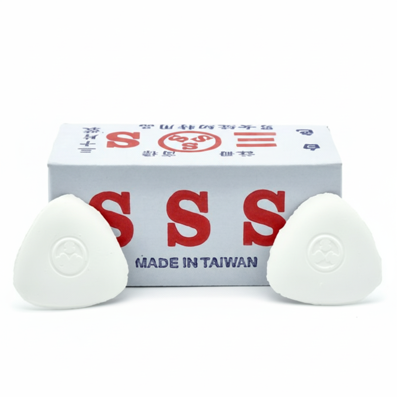 Tailor's chalk 60x60x60mm - white (kt=30pcs)