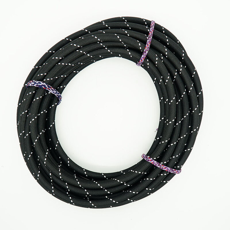 Hadice siliconová opletená polyesterem  o5 x o10mm