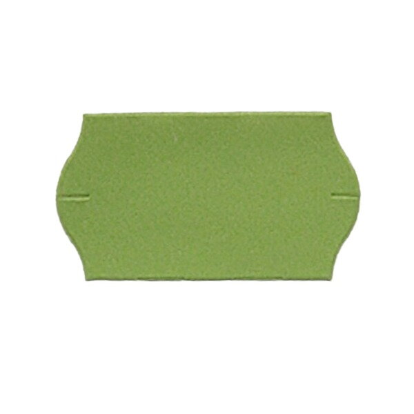 Samolepicí oblá etiketa 22x12 mm, zelená