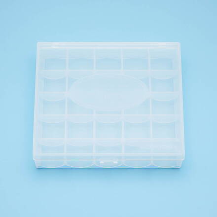 Krabička na cívky z plastické hmoty