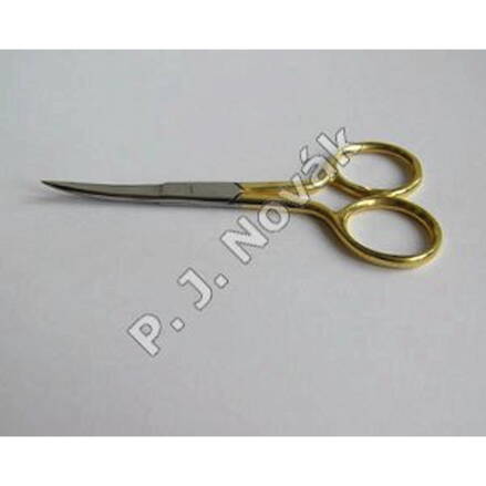 Embroidery scissors gold PJN 4" - curved