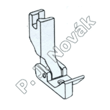 Hemming foot with guiding edge S539 - 19 mm