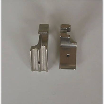 Solid Piping Foot double P69D - 1/4" (6,4 mm)