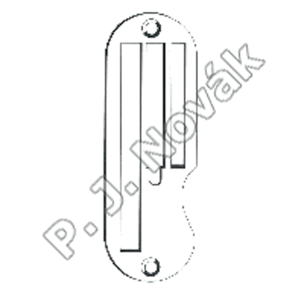 Stichplatte 80200, 80600, 80700, 80800,81200, 81300A, 81500