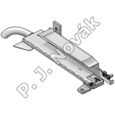 Plochý ostřih řetízku pro JUKI MOU/MOR-2500