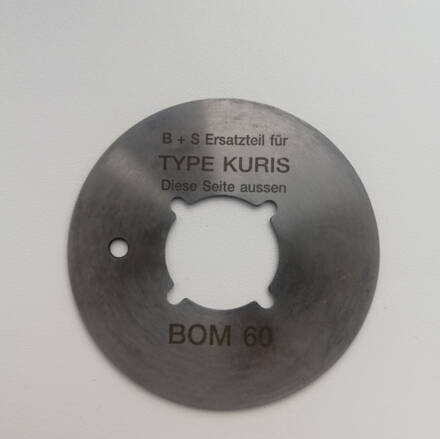 Kotoučový nůž KURIS BOM 60, kruhový