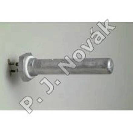 ALLUMINIUM HEATING ELEMENT ON THREADED CAP 1", W. 1000, L=150mm