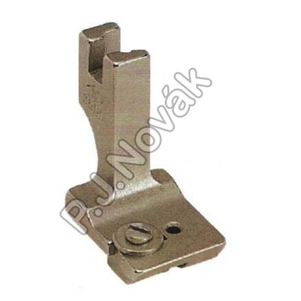 Invisible hinged zipper foot S518A, adjustable